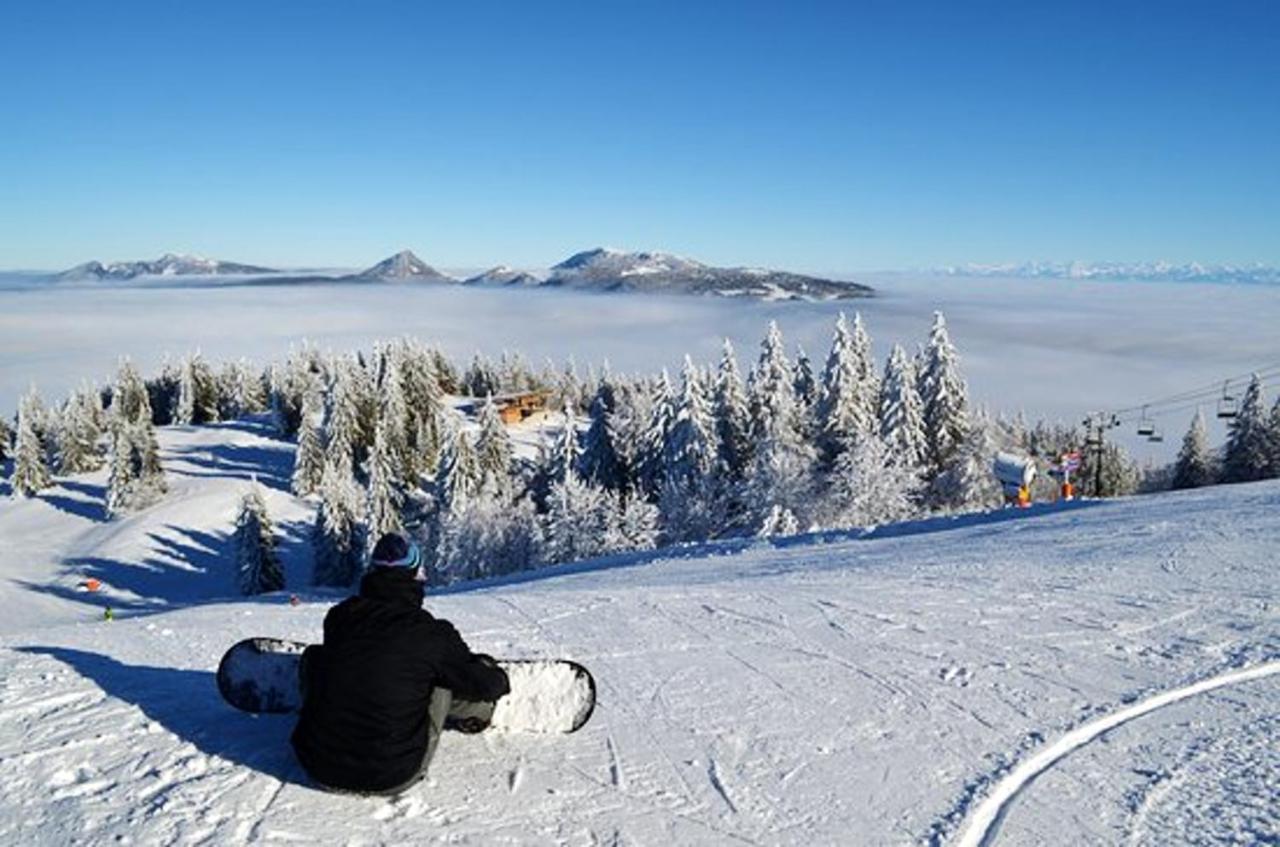 Chalet Charmant A Metabief Avec Vue Sur Montagnes Bagian luar foto